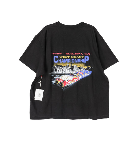 OFFSHORE BOXY POCKET TEE BLACK