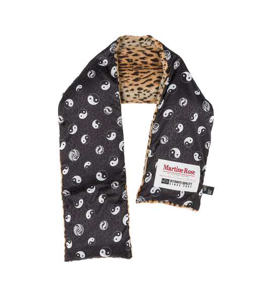PADDED SCARF BLACK