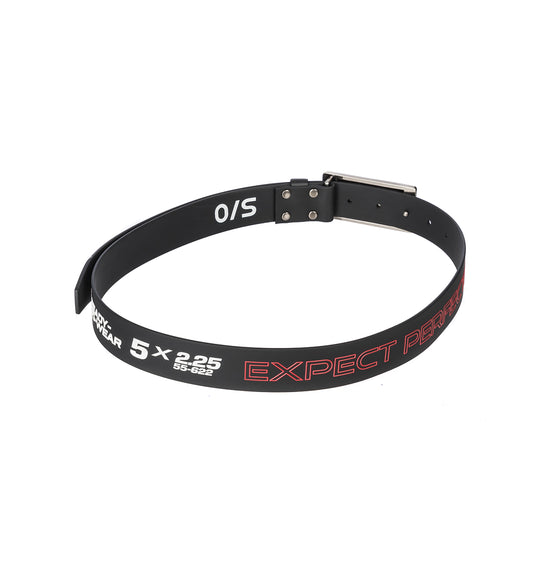 RUBBER TYRE BELT BLACK