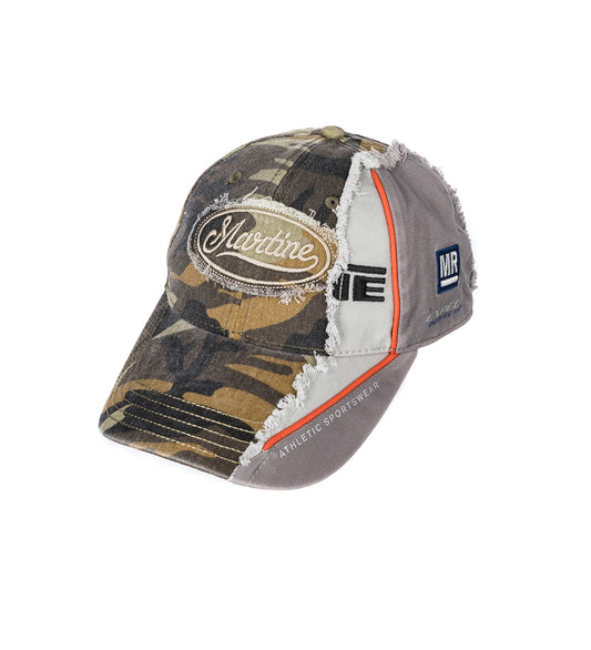 COLLAGE CAP GREEN CAMO