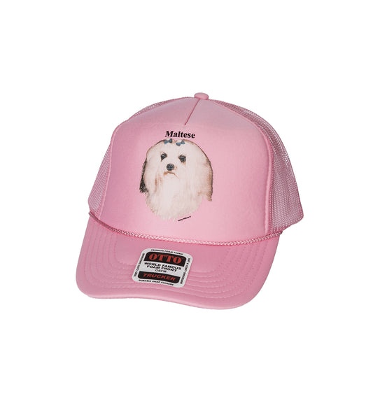 CAP MALTESE PINK