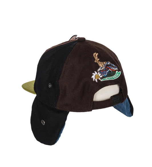 CAP FEATHER GREEN