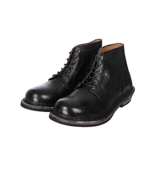CORTEGE BOOT DEEP BLACK LEATHER