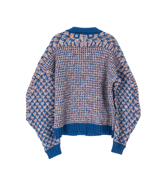 KIMCHI CARDIGAN BLUE PARTY