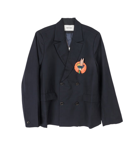 MOTIF BLAZER TROPICAL NAVY MOTIF BLAZER TROPICAL NAVY