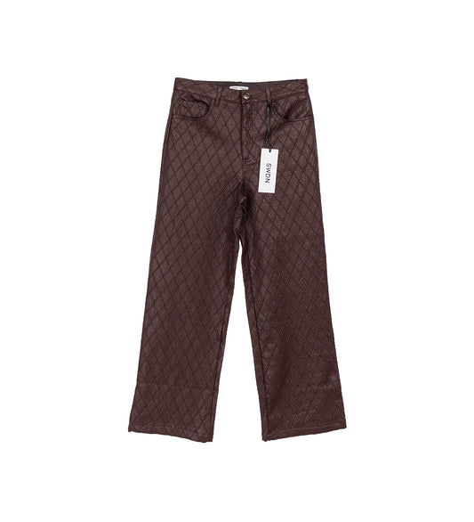 JACKSON WIDER BOOTCUT TROUSER EGGPALNT