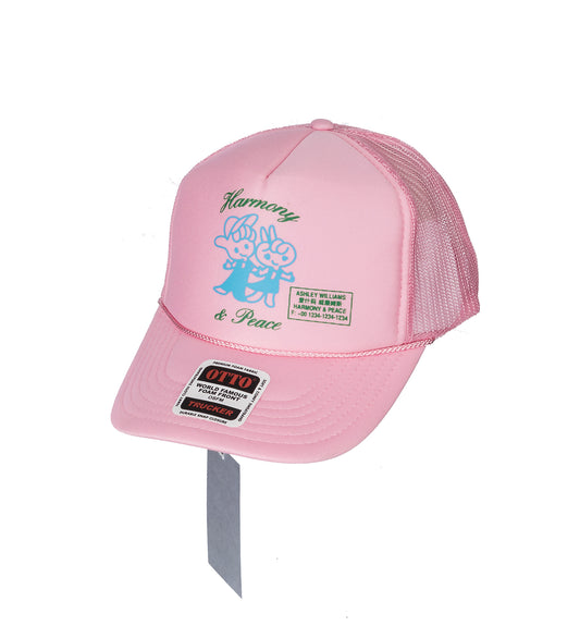 CAP HARMONY & PEACE PINK
