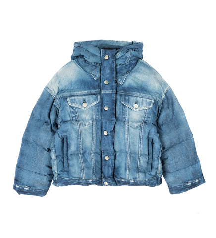 OMENTA P DENIM COTTON HAND TECH DENIM BLUE OMENTA P DENIM COTTON HAND TECH DENIM BLUE