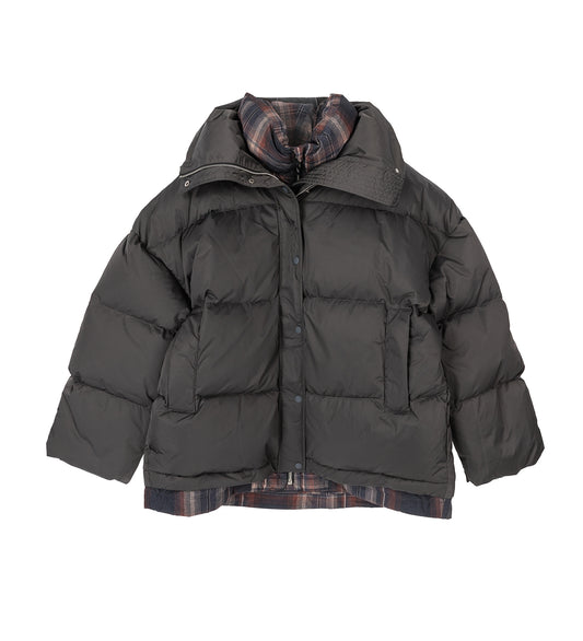 OLIVARA P CHECK TECH GAB DARK GREY/MULTI