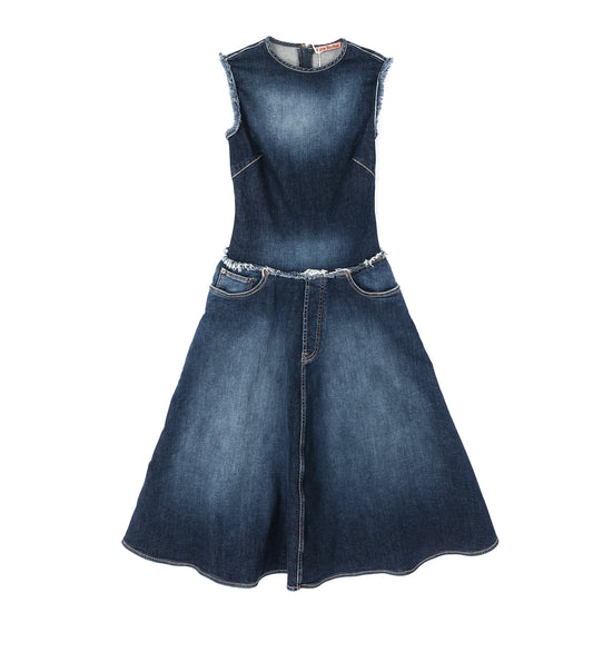 DUFFENA DENIM STRETCH DARK BLUE