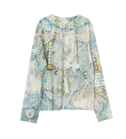 ELWAY U GOTH CUTE LOGO BLUE/MULTI