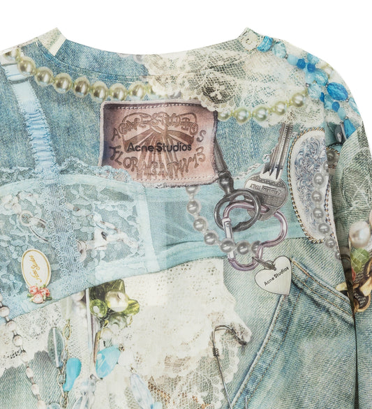 ELWAY U GOTH CUTE LOGO BLUE/MULTI