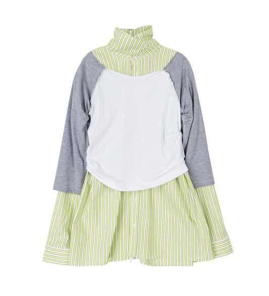 T-SHIRT/SHIRT HYBRIDE MULTICOLOUR