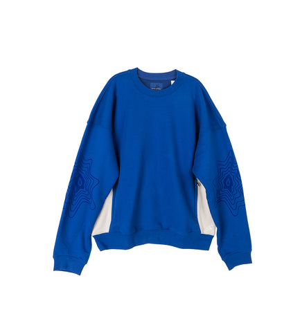 BIXANCE SWEATSHIRT ASICS BLUE BIXANCE SWEATSHIRT ASICS BLUE