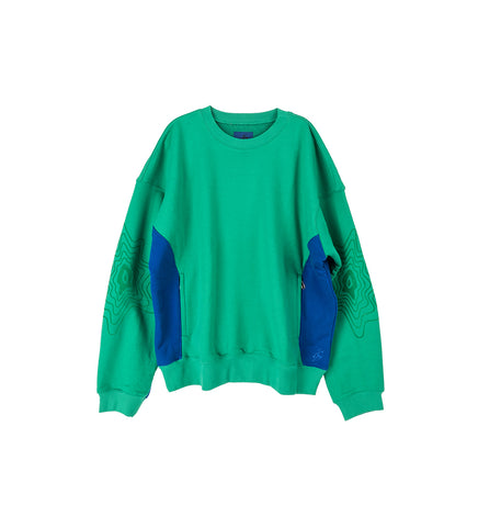 BIXANCE SWEATSHIRT BRIGHT GREEN BIXANCE SWEATSHIRT BRIGHT GREEN