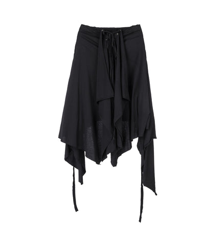 GON DECONSTRUCTED PANEL SKIRT BLACK GON DECONSTRUCTED PANEL SKIRT BLACK