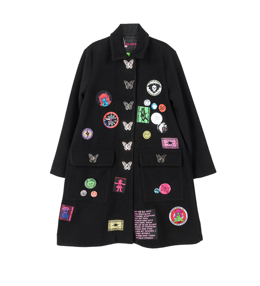 BUTTERFLY COAT BLACK