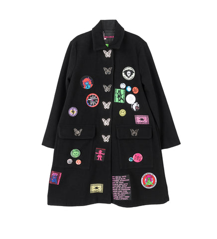 BUTTERFLY COAT BLACK BUTTERFLY COAT BLACK