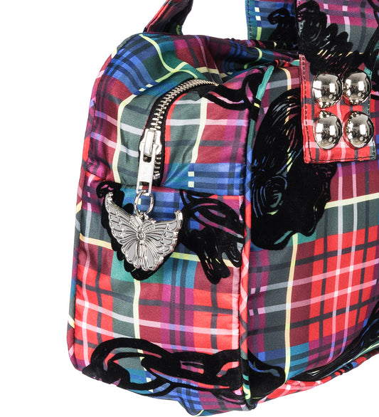 FLOCKED BASSLINE BAG MULTI