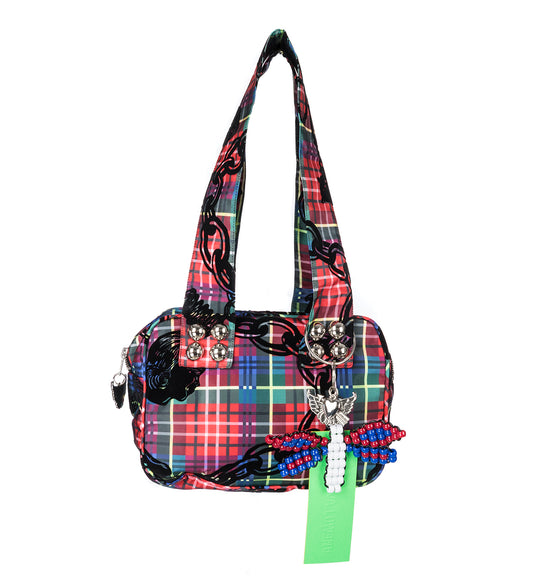 FLOCKED BASSLINE BAG MULTI