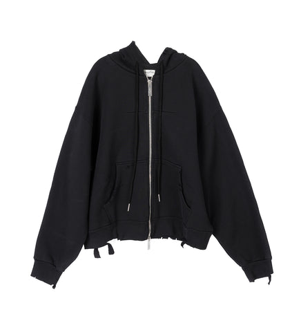 PUNK HOODIE SCLERA BLACK PUNK HOODIE SCLERA BLACK