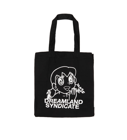 DREAMLAND SYNDICATE MANGA DURABLE TOTE BAG BLACK