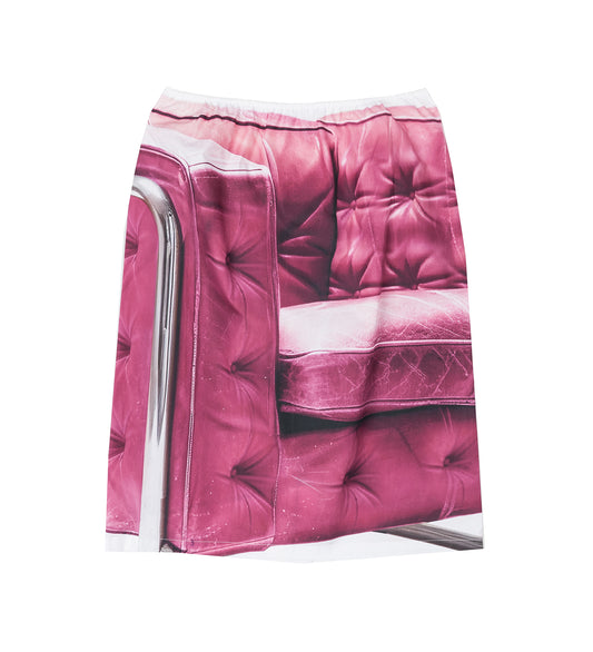 SISLEY SLIP SKIRT WHITE PINK ARMCHAIR