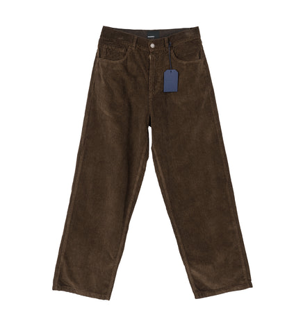 CORDUROY PANTS BROWN CORDUROY PANTS BROWN
