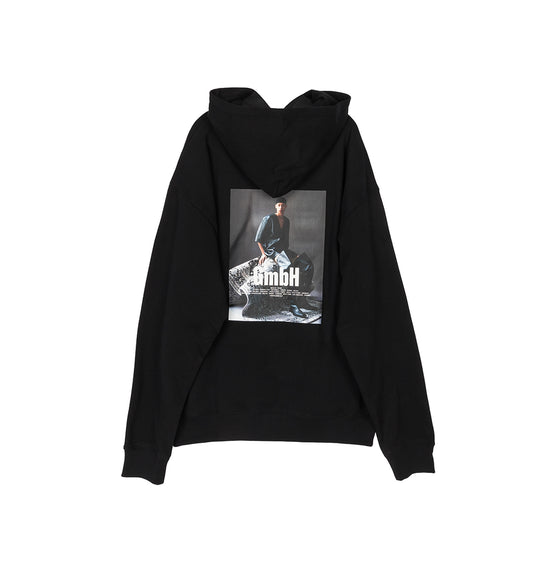 GMBH PHOTOGRAPHIC PRINT HOODIE BLACK