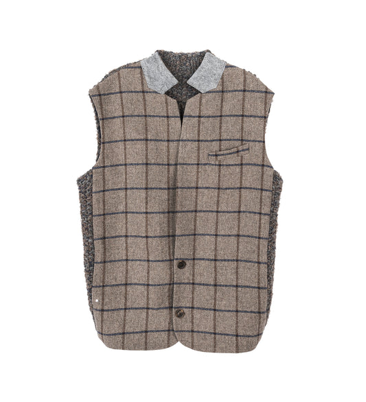 THE MANUELRAEDER COSTUMEBOMBER GREY CHECK