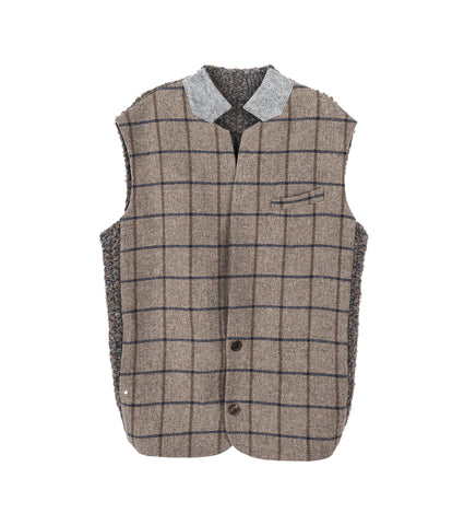 THE MANUELRAEDER COSTUMEBOMBER GREY CHECK THE MANUELRAEDER COSTUMEBOMBER GREY CHECK
