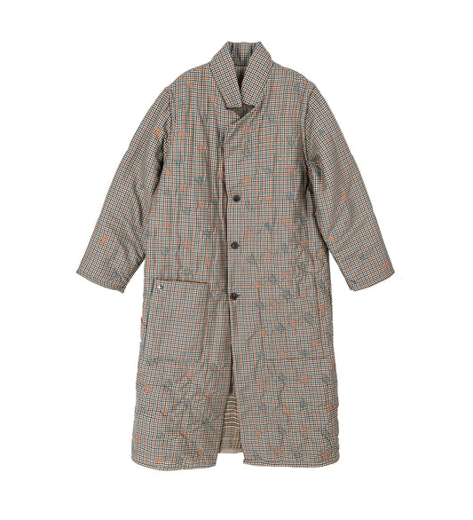 MULTISEASONAL QUILTED WORKCOAT CHECKED