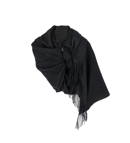DRAPS LONG CASHMERE BLACK