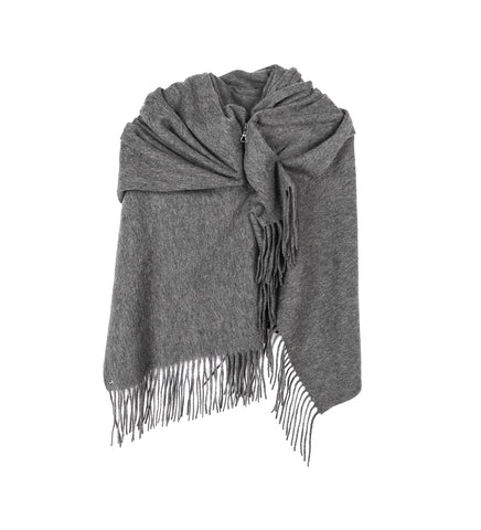 DRAPS LONG CASHMERE DARKGREY DRAPS LONG CASHMERE DARKGREY