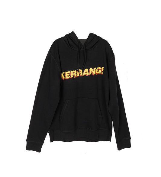 KERRANG! CLASSIC KERRANG! HOODIE BLACK