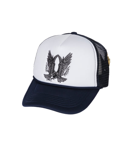 BAROQUE TRUCKER HAT INDIGO BAROQUE TRUCKER HAT INDIGO