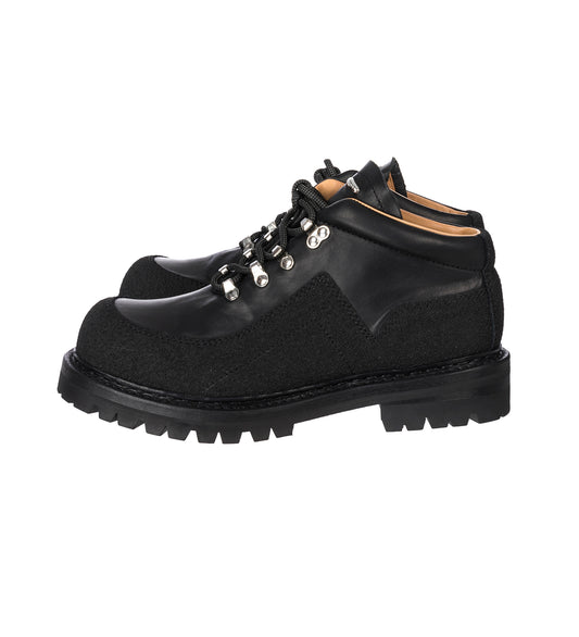 QUEST BOOT BLACK TENSILE CATTLE HIDE