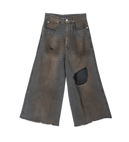 DUMPSTER DENIM JEANS DIRTY OUTCAST GREY DUMPSTER DENIM JEANS DIRTY OUTCAST GREY