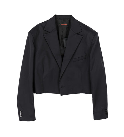 SLASHED BLAZER BLACK SLASHED BLAZER BLACK
