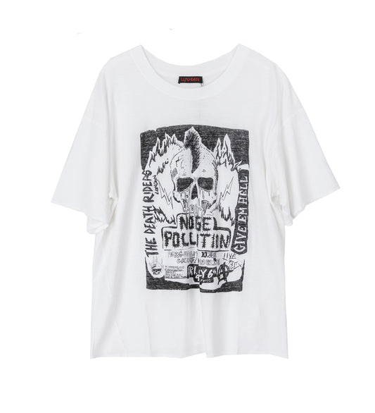 THRASH TEE GIG FLYER/CHALK