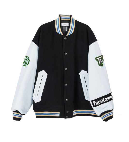 HINDI STADIUM JACKET BLACK