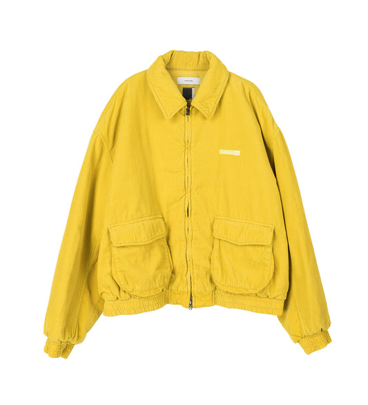 CORDUROY JACKET SUN YELLOW