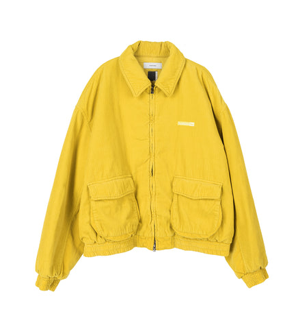 CORDUROY JACKET SUN YELLOW CORDUROY JACKET SUN YELLOW