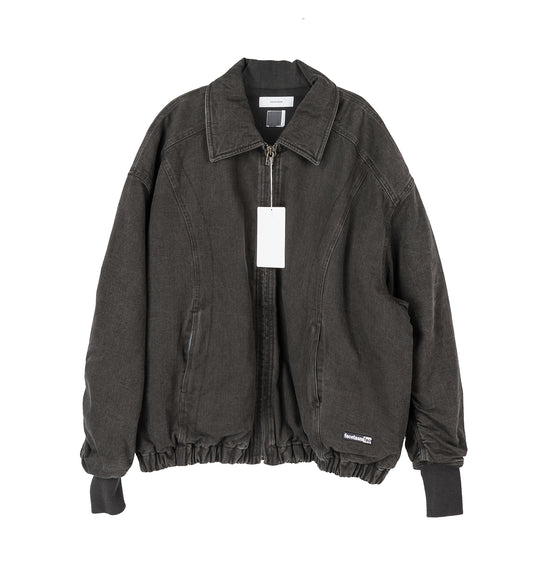 BIG WASHED JACKET CHARCOAL