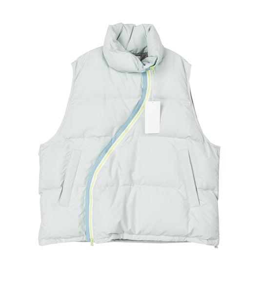 FLOWING DOWN VEST MINT