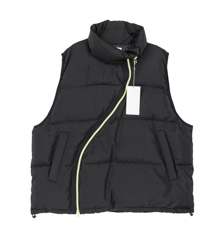 FLOWING DOWN VEST BLACK FLOWING DOWN VEST BLACK