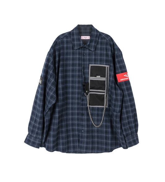WALLET SHIRT BLUE