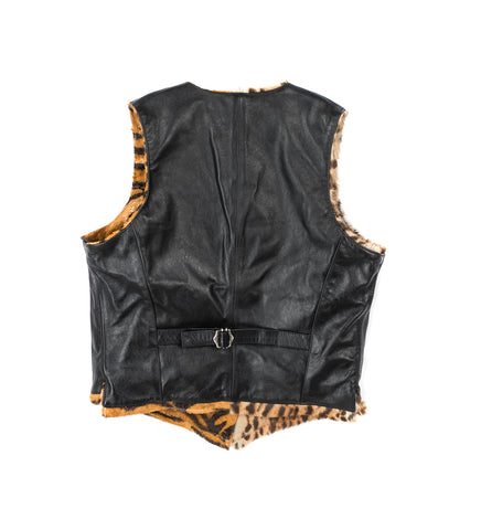 REVERSIBLE WAISTCOAT BLACK REVERSIBLE WAISTCOAT BLACK