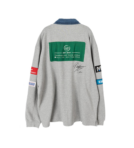 RUGBY POLO GREY RUGBY POLO GREY