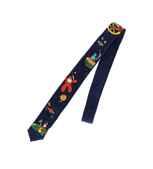 EMBROIDERED TIE MULTI